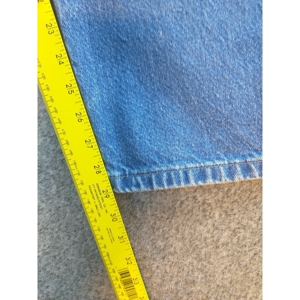 Wrangler Rugged Wear Mens Blue Straight Leg Jeans 38x29 Medium Wash 39902PW - Picture 8 of 16